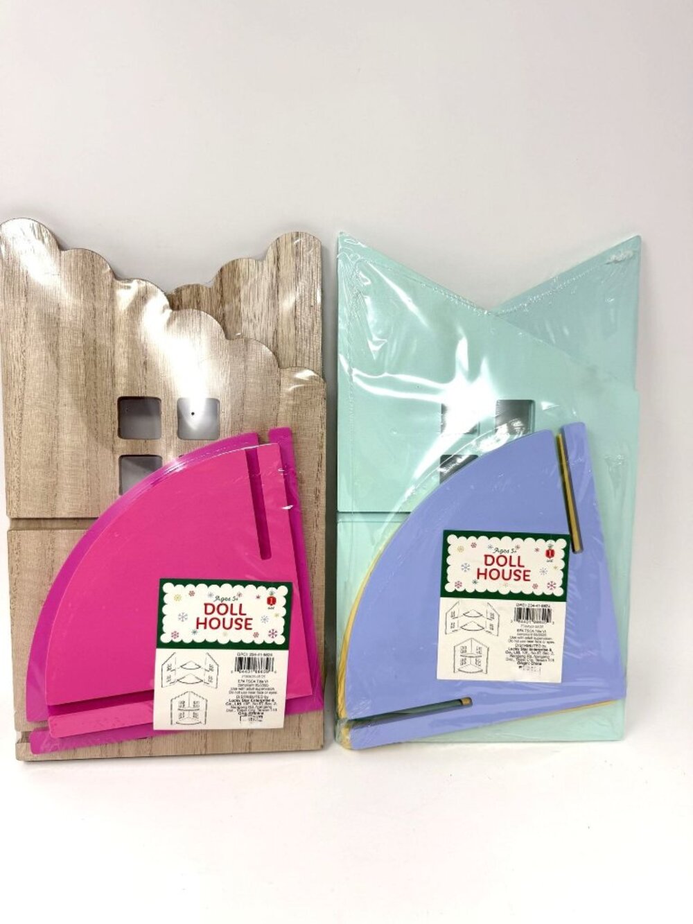 Target Wood Particle Board Doll House Ages 5+ Pretend Play Pink Or Blue